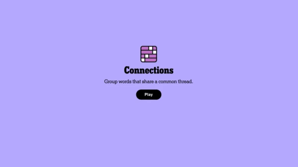 Today's NYT Connections hints and answers, Friday Jun 13